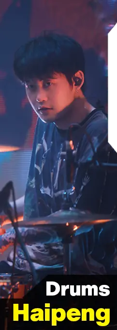 Haipeng, Drums